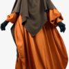 Abaya Bubble Miel Intense x Maxi Khimar Double Chocolat by Oummi Abi Moi