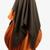 Maxi Khimar Double Chocolat x Abaya Bubble Miel Intense by Oummi Abi Moi