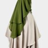 Niqab Classique 90 cm Kaki Militaire by Oummi Abi Moi