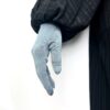 Gants Tactiles Courts Gris Foncé By Oummi Abi Moi
