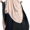 Maxi Hijab XXL Beige x Cape Noire x Abaya Saoudienne Taupe Nude by Oummi Abi Moi