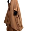 Jilbab 2 Pièces Camel By Oummi Abi Moi