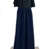 Jupe Bleu Nuit By Oummi Abi Moi