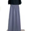 Jupe Gris Mauve By Oummi Abi Moi