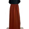 Jupe Marron Rouille By Oummi Abi Moi
