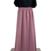 Jupe Rose Parme By Oummi Abi Moi