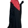 Abaya Saoudienne Noire x Maxi Khimar Classique Terra Rosa by Oummi Abi Moi