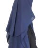 Niqab-3-Voiles-Classique-90cm-Bleu-Marine