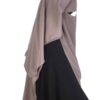 Niqab-3-Voiles-Classique-90cm-Choco-Taupe