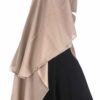 Niqab-3-Voiles-Classique-90cm-Taupe-Nude