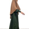 Abaya Mini Kaki x Khimar Mini Moka by Oummi Abi Moi