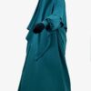 Abaya Manches Bouffantes Vert Émeraude x Maxi Khimar Classique Vert Émeraude by Oummi Abi Moi