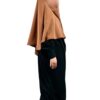 Khimar Mini Camel x Abaya Mini Noir by Oummi Abi Moi