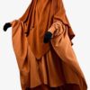 Kimocape Miel x Maxi Khimar Classique Miel Intense by Oummi Abi Moi