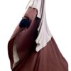 Cape Taupe Rosé x Maxi Khimar 140 Greige by Oummi Abi Moi