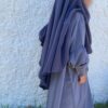 Khimar Mini Bint.a Gris Mauve