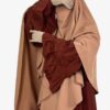 Abaya-Caly-Marron-Rouille-x-Maxi-Khimar-Camel-x-Gants-Tactiles-Sans-Fleurs-Taupe-By-Oummi-Abi-Moi