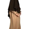 Abaya Mini Camel x Khimar Mini Chocolat By Oummi Abi Moi