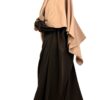 Abaya Mini Chocolat x Khimar Mini Beige Nude By Oummi Abi Moi