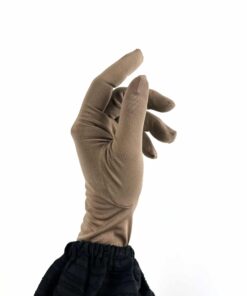 Gants-Tactiles-Sans-Fleur-Taupe-By-Oummi-Abi-Mo
