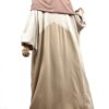 Set Majdouline Beige x Maxi Hijab XXL Beige by Oummi Abi Moi