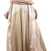 Set Majdouline Beige x Maxi Hijab XXL Beige by Oummi Abi Moi