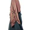 Khimar-3-Voiles-Moka-x-Abaya-Saoudienne-Gris-Fonce-x-Half-Niqab-Noir-by-Oummi-Abi-Moi