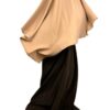 Khimar Mini Beige Nude x Abaya Mini Chocolat By Oummi Abi Moi