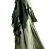 Niqab Classique 150 Kaki x Abaya Caly Olive x Maxi Khimar Classique Olive by Oummi Abi Moi