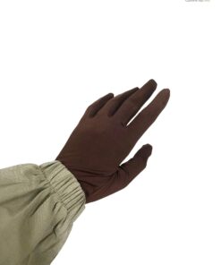 Gants-Tactiles-Courts-Chocolat