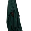Jilbab 2 Pièces Vert Intense By Oummi Abi Moi