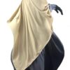 Maxi Hijab XXL Sable x Abaya Bubble Gris Foncé by Oummi Abi Moi