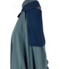 Niqab Saoudi Casquette Bleu Nuit x Jilbab Gris Foncé by Oummi Abi Moi