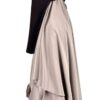 Niqab Saoudi Casquette Marron x Abaya Saoudienne Taupe Nude x Maxi Khimar Classique Taupe Nude by Oummi Abi Moi