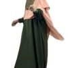 Maxi Hijab XXL Camel Clair x Abaya Saoudienne Kaki x Half Niqab Kaki by Oummi Abi Moi