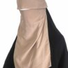 Niqab-Saoudi-Casquette-Pull-Down-Taupe-Nude