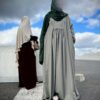 Abaya Lawra Olive by Oummi Abi Moi
