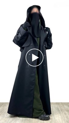 Picto Trench Coat
