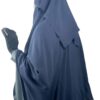 Niqab Clips 130 cm Bleu Nuit by Oummi Abi Moi