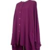 Chemise Anisley Aubergine by Oummi Abi Moi