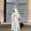 Abaya Manches Bouffantes Blanche Mariage Caviary