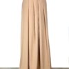 Jupe Portefeuille Beige Nude by Oummi Abi Moi