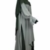 Tunique Assouan Premium Olive x Jupe Kaki x Maxi Hijab XXL Kaki by Oummi Abi Moi