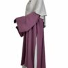 Tunique Assouan Premium Taupe Rose x Jupe Greige x Maxi Khimar 140 Greige by Oummi Abi Moi