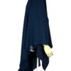 Cape Melissa Mousseline Premium Bleu Nuit by Oummi Abi Moi