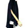 Khimar Wijden Mousseline Premium Noir by Oummi Abi Moi