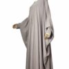 Abaya Saoudienne WhoolPeach Premium Taupe Nude by Oummi Abi Moi