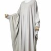 Abaya Saoudienne WhoolPeach Premium Greige by Oummi Abi Moi