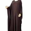 Abaya Saoudienne WhoolPeach Premium Chocolat by Oummi Abi Moi