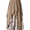Maxi Khimar 3 Voiles WhoolPeach Premium Taupe Nude By Oummi Abi Moi